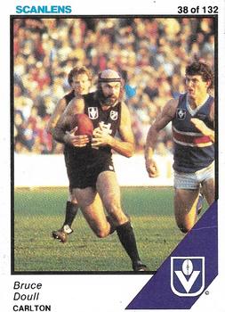 1984 Scanlens VFL #38 Bruce Doull Front